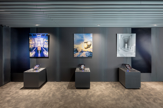 헬로 로봇, 인간과 기계 그리고 디자인 전시작품 모습. <현대차 제공>